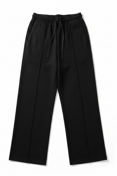 Pleated Relaxed Black - Trouser